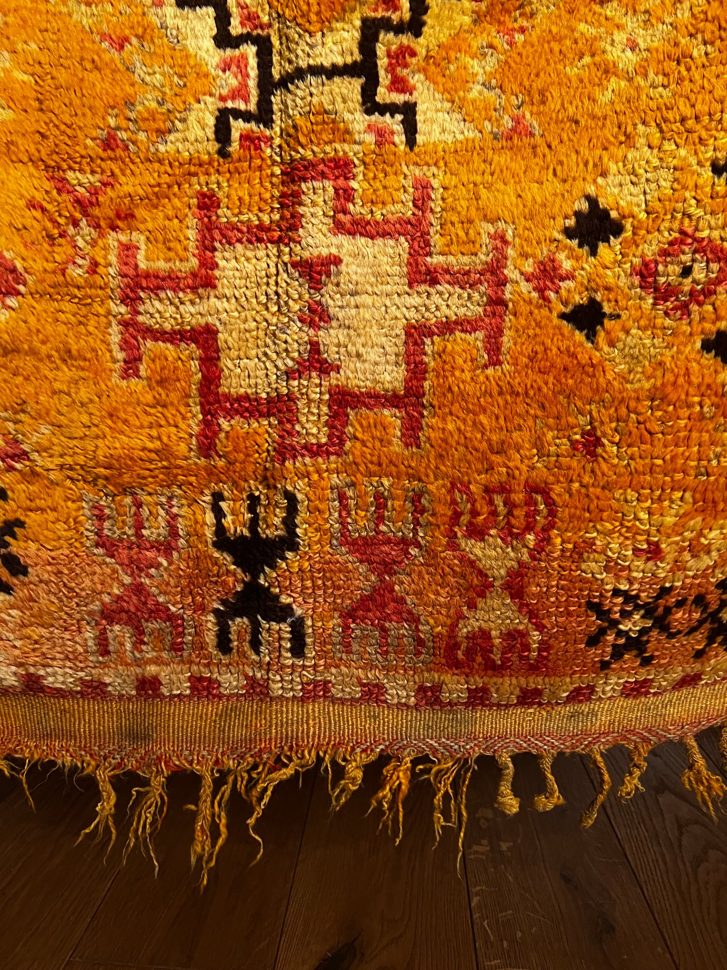 Marockansk Vintage Matta från Taznakht.