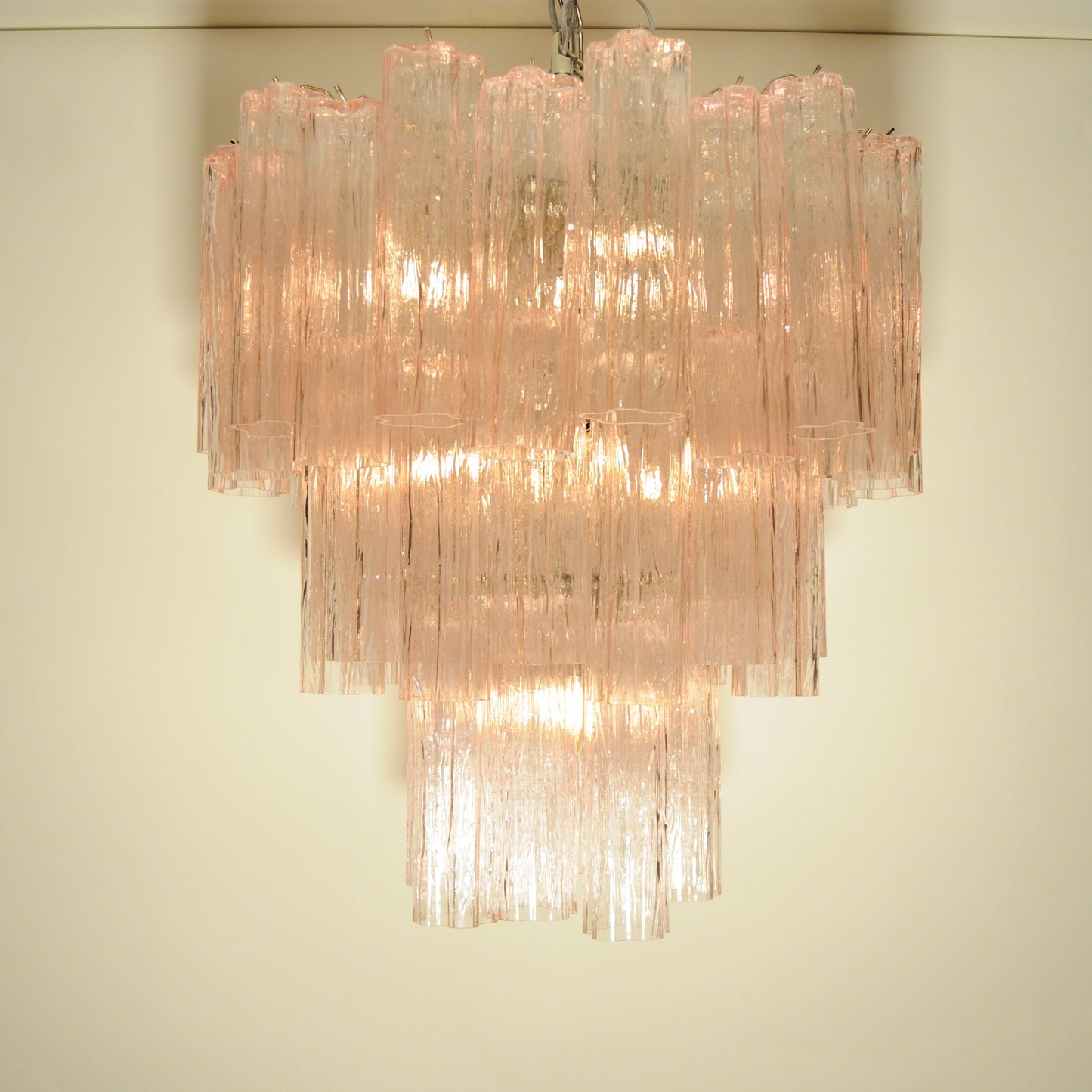 Murano Rosa Ljuskrona