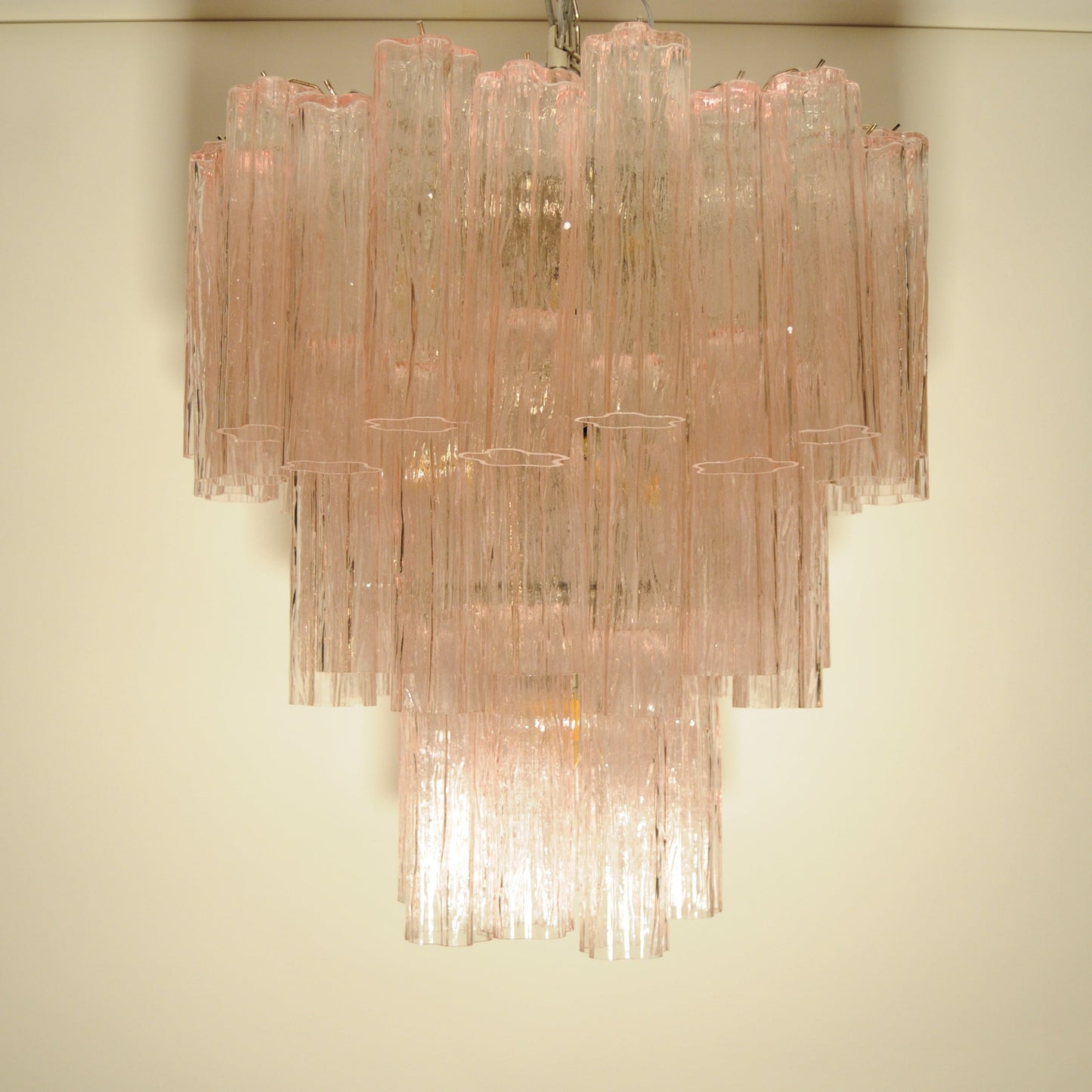 Murano Rosa Ljuskrona