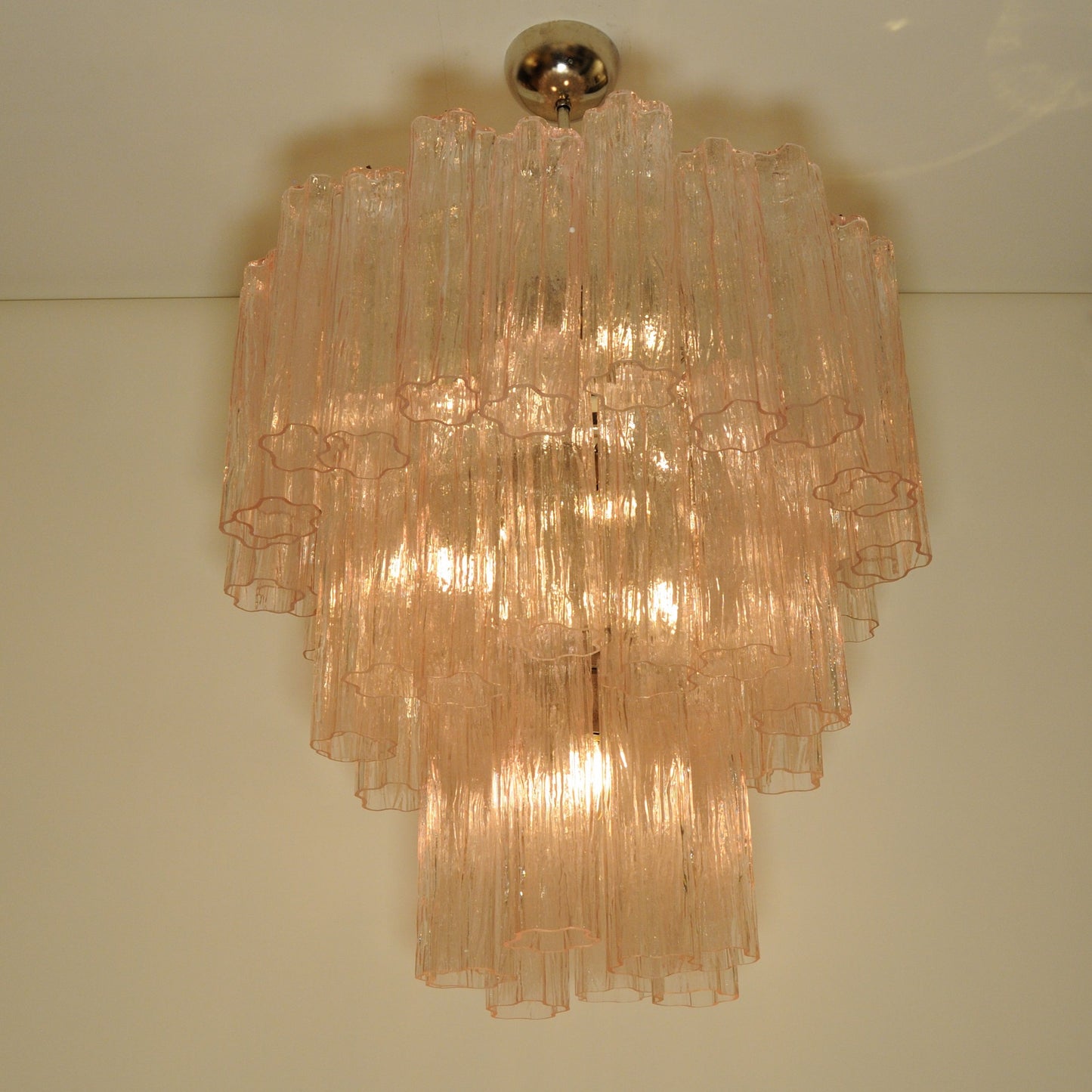 Murano Rosa Ljuskrona