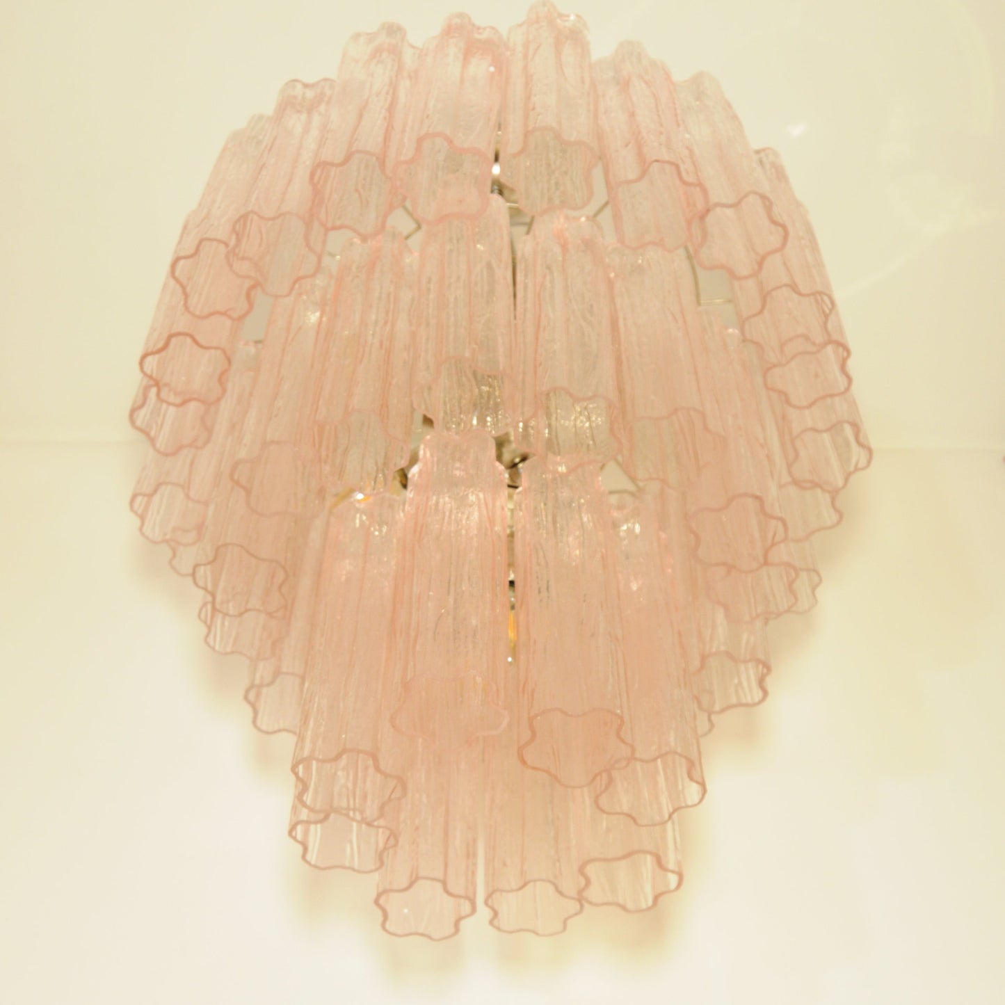 Murano Rosa Ljuskrona