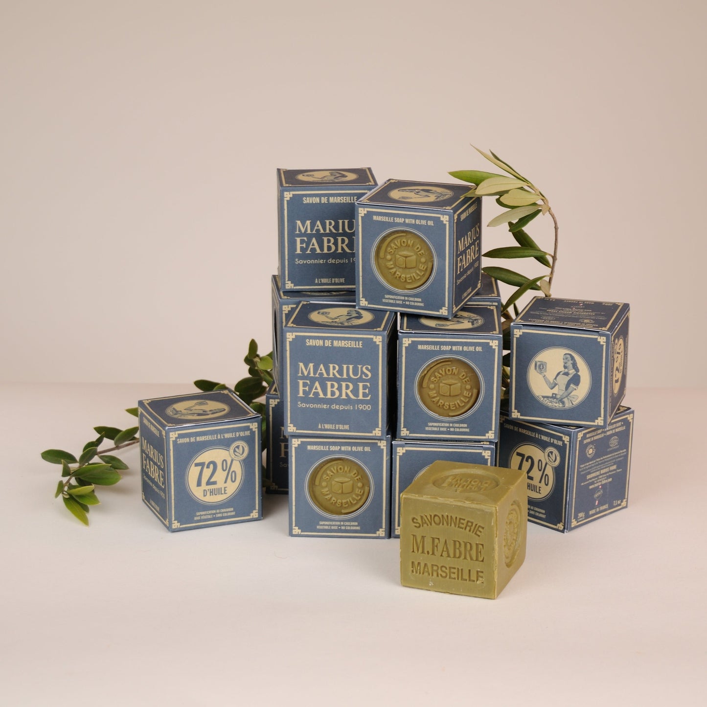 Marius Fabre Marseilletvål 200g