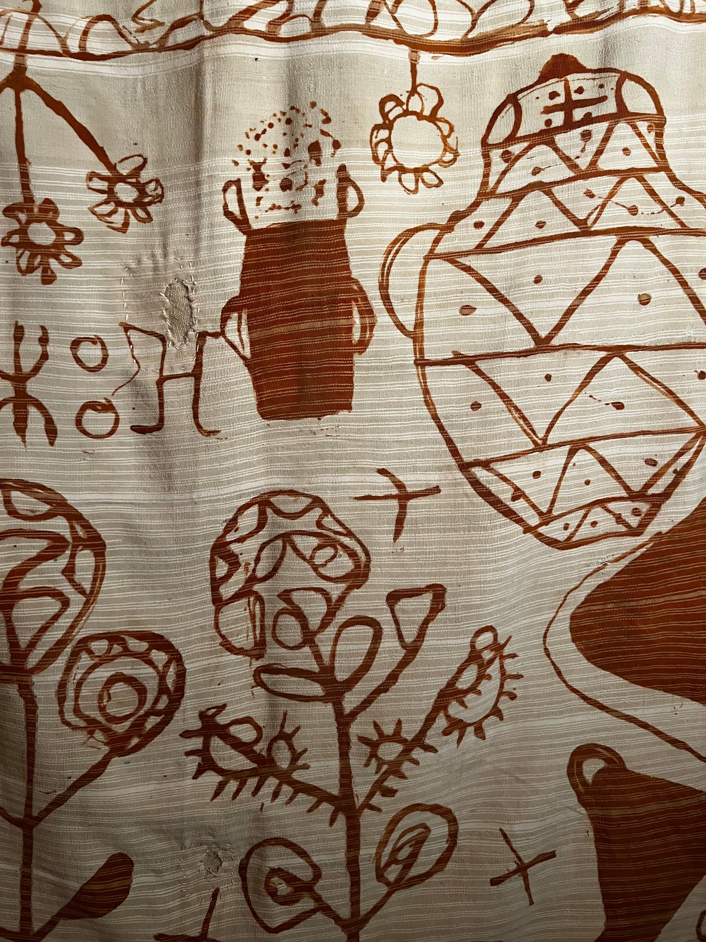 Vävnad från Tafraout Triben.